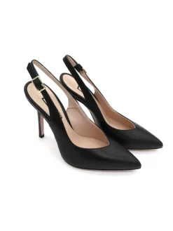 Décolleté pelle Marilyn 4 nappa Black<Liu Jo Best