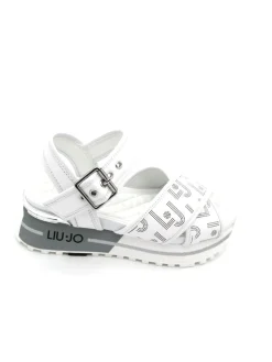 Maxi wonder Sandal 11 White<Liu Jo Outlet