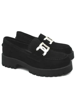 Mocassino donna 1068 nero<Albano Online