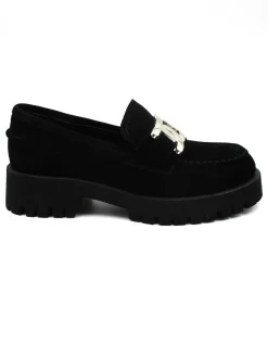 Mocassino donna 1068 nero<Albano Online
