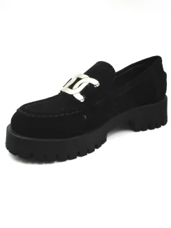 Mocassino donna 1068 nero<Albano Online