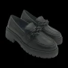 Mocassino donna pelle Black - Cecilia -<Apepazza Online