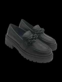 Mocassino donna pelle Black - Cecilia -<Apepazza Online