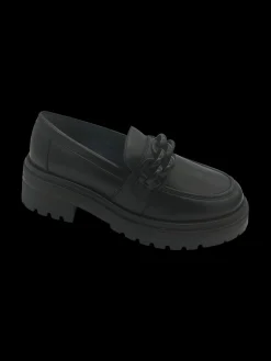 Mocassino donna pelle Black - Cecilia -<Apepazza Online
