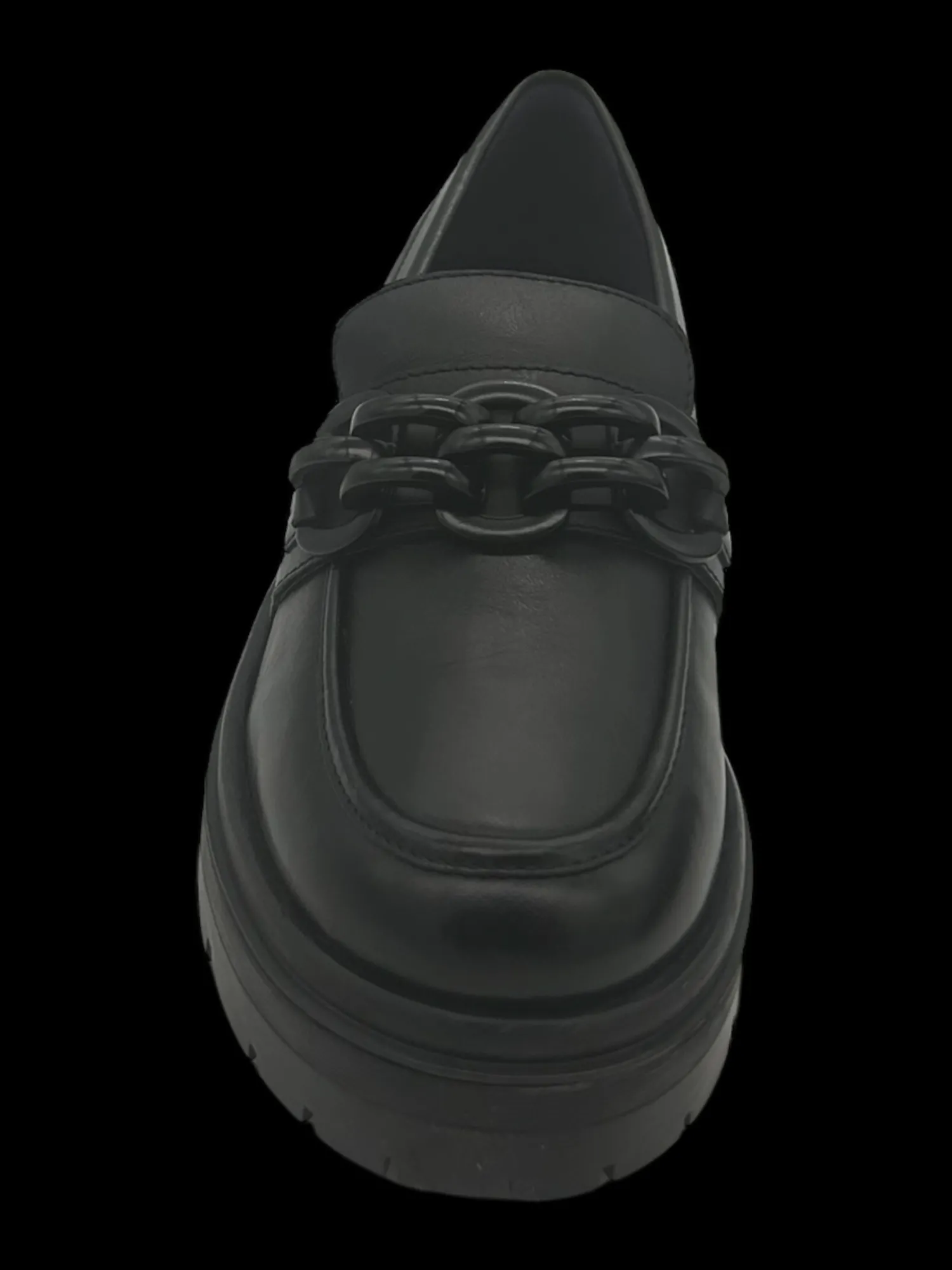 Mocassino donna pelle Black - Cecilia -<Apepazza Online