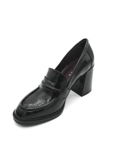 Mocassino donna Black - Terry -<Apepazza New