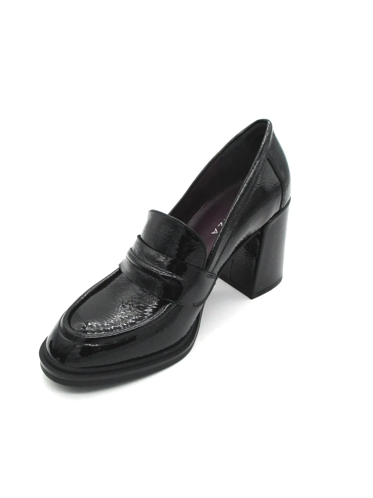 Mocassino donna Black - Terry -<Apepazza New