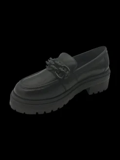 Mocassino donna pelle Black - Cecilia -<Apepazza Online