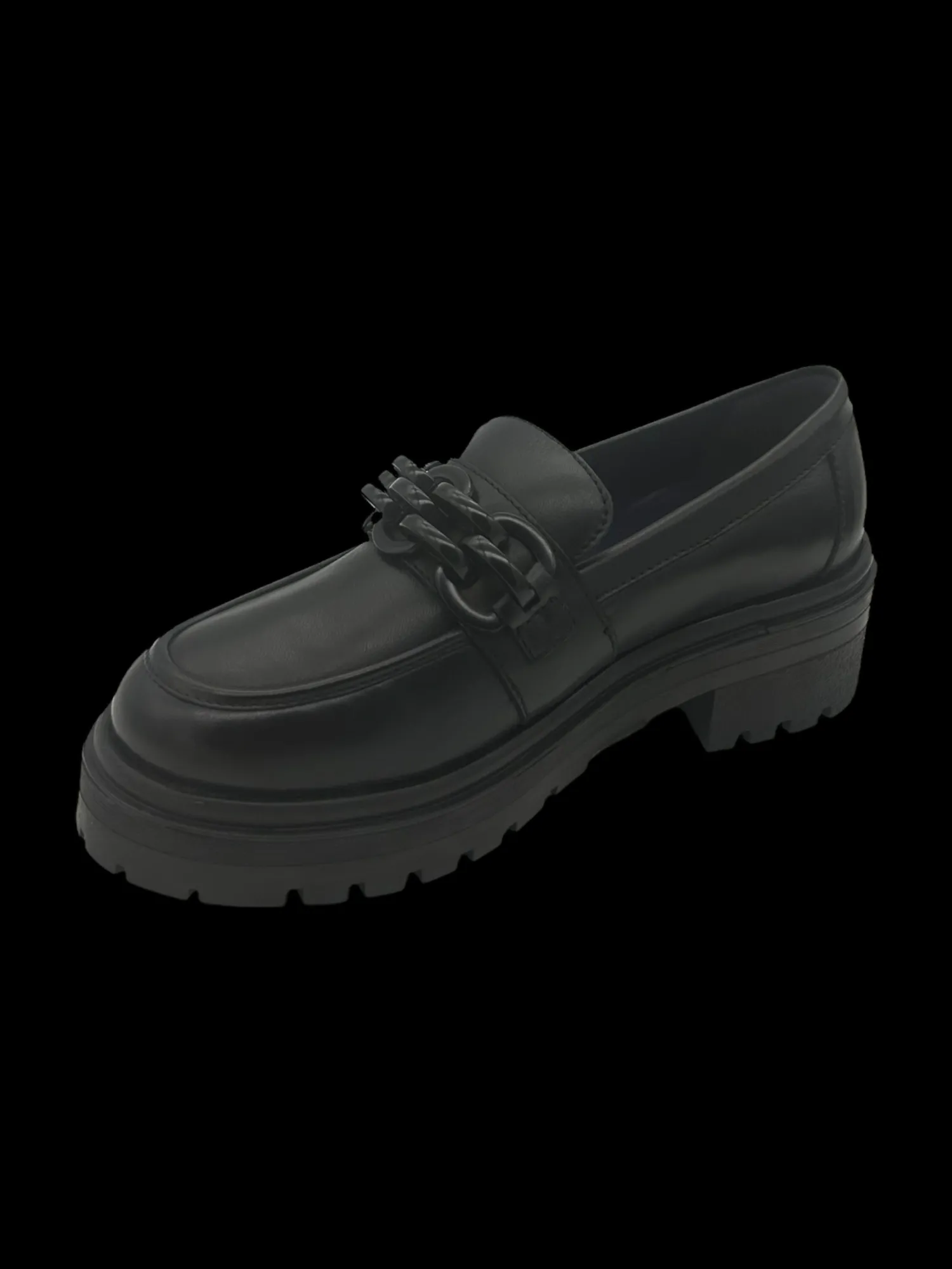 Mocassino donna pelle Black - Cecilia -<Apepazza Online