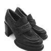 Mocassino in pelle donna Black - B54101 -<As98 Online