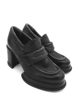 Mocassino in pelle donna Black - B54101 -<As98 Online
