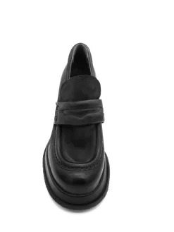 Mocassino in pelle donna Black - B54101 -<As98 Online