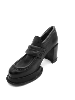 Mocassino in pelle donna Black - B54101 -<As98 Online