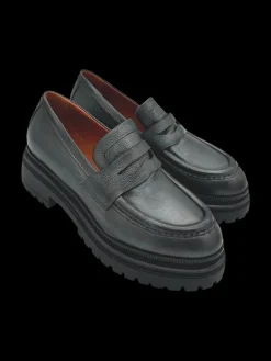 Mocassino pelle donna Peltro - T60122 -<Mjus Clearance