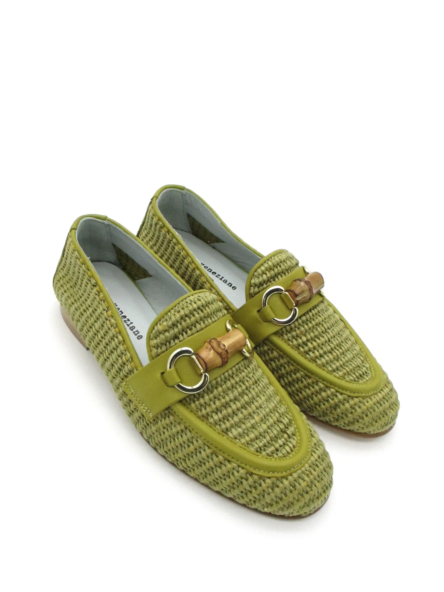 Mocassino pelle donna Midollino Naturale<Poesie Veneziane Online