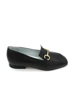 Mocassino pelle donna KIG40 Nero<Poesie Veneziane Outlet