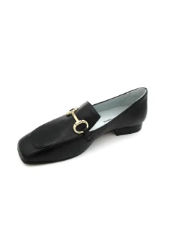 Mocassino pelle donna KIG40 Nero<Poesie Veneziane Outlet