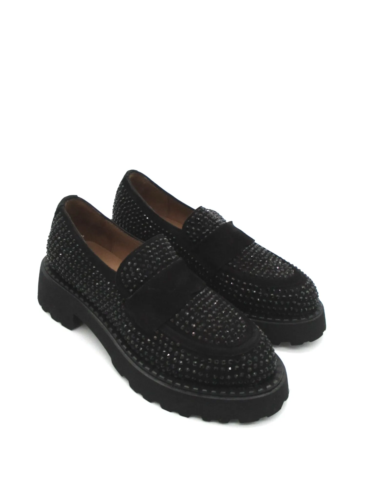 Mocassino strass donna - 2505 -<Albano New
