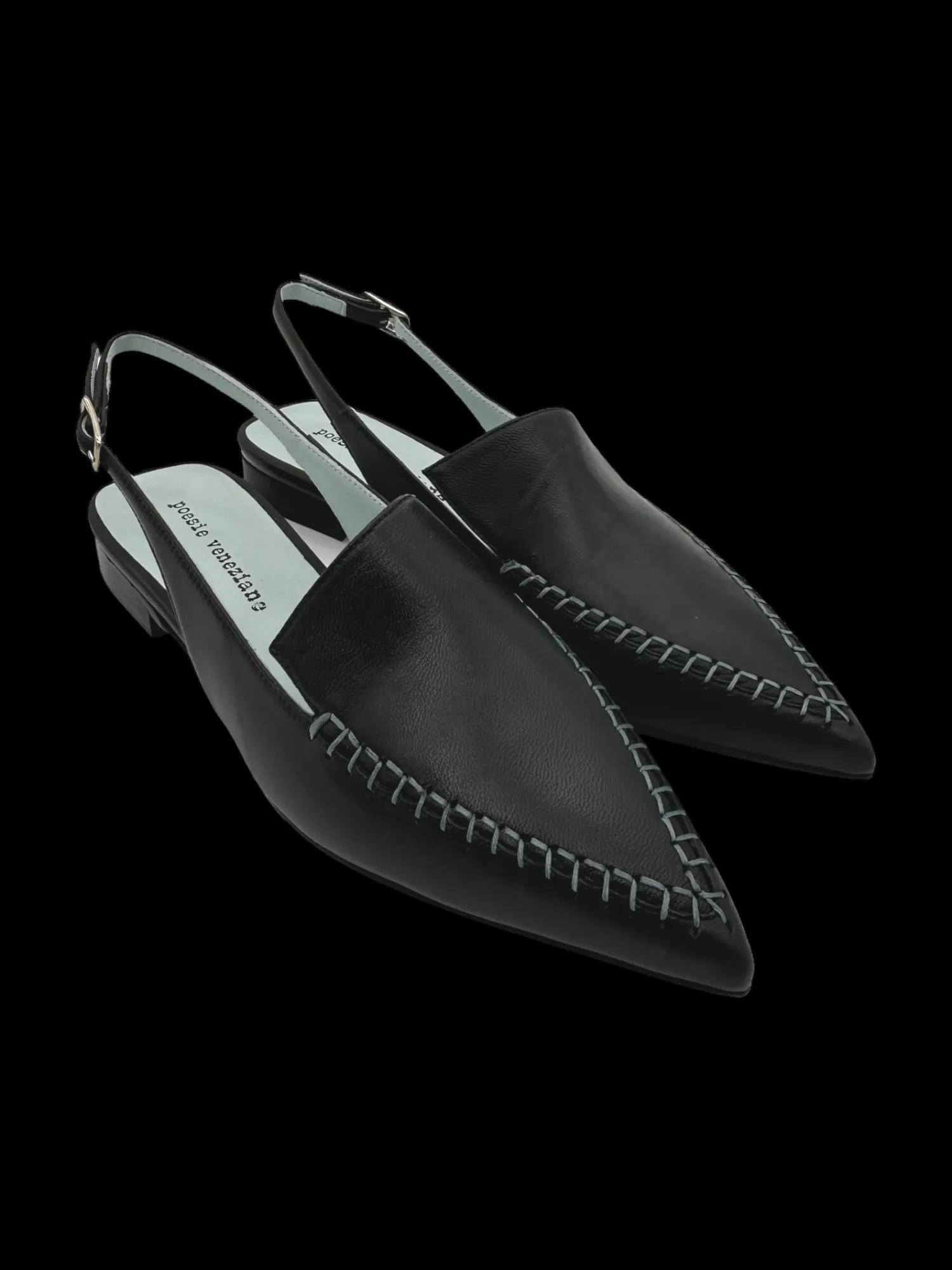 Sabot pelle donna - FR03 -<Poesie Veneziane Fashion