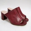 Sabot pelle donna 192-29P<Triver Flight Discount