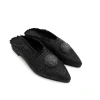 Sabot Canvas Black<Zoe New