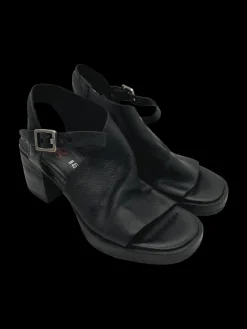 Sandali pelle donna Black - B61003 -<As98 Outlet