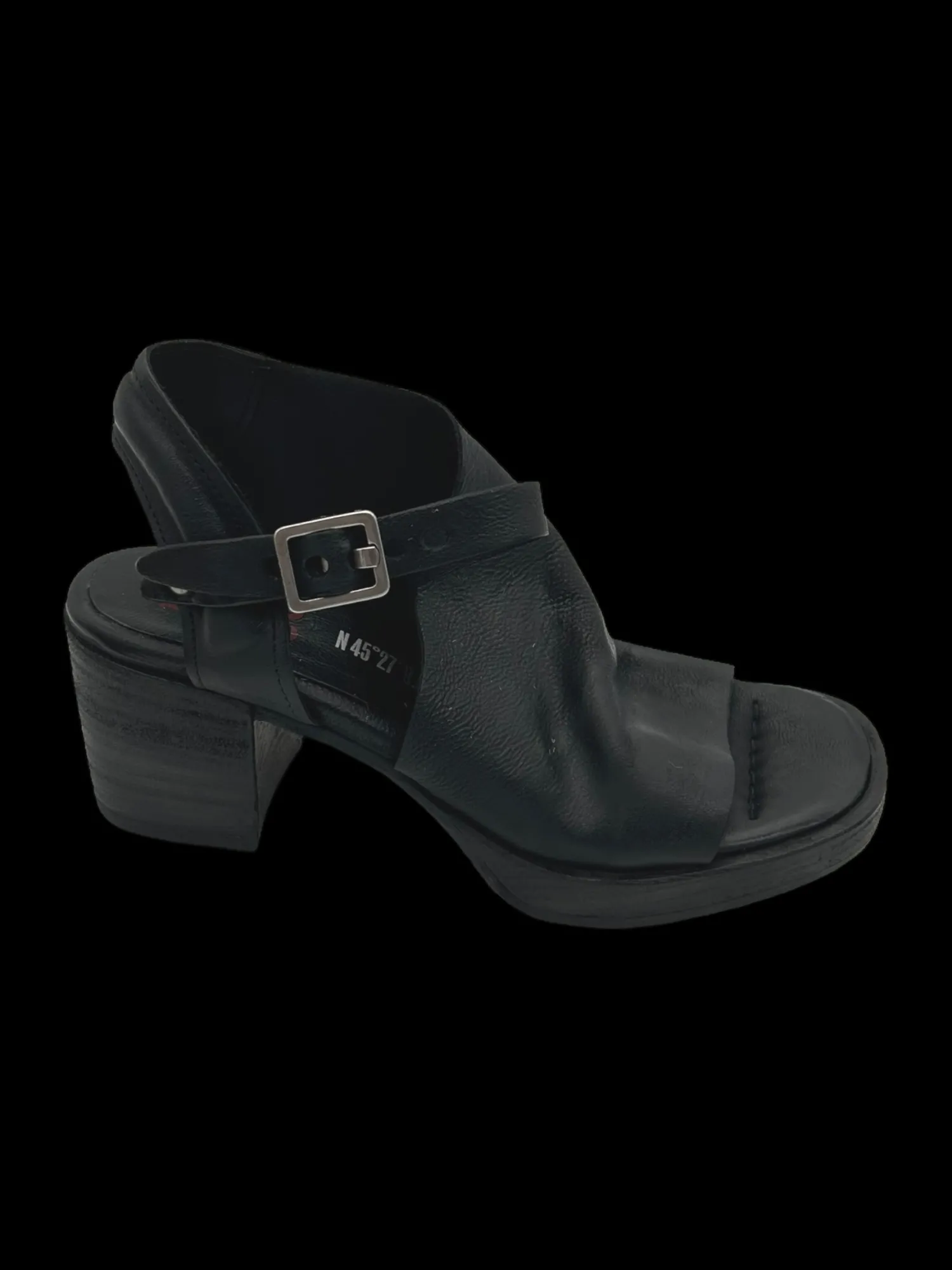 Sandali pelle donna Black - B61003 -<As98 Outlet