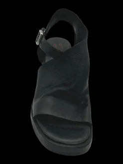 Sandali pelle donna Black - B61003 -<As98 Outlet