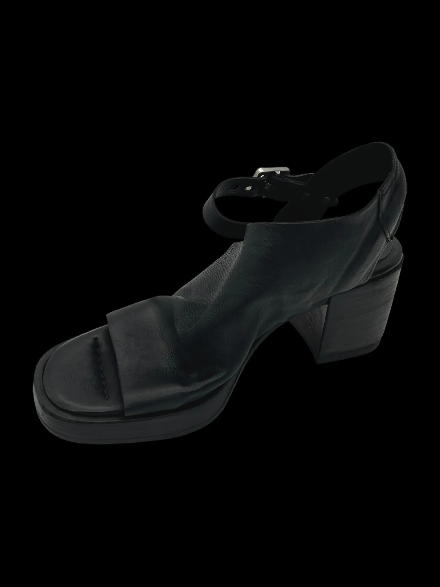 Sandali pelle donna Black - B61003 -<As98 Outlet
