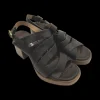 Sandali pelle donna Fondente - B61001 -<As98 Hot