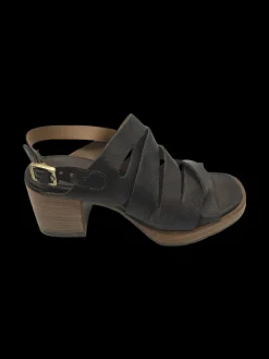 Sandali pelle donna Fondente - B61001 -<As98 Hot