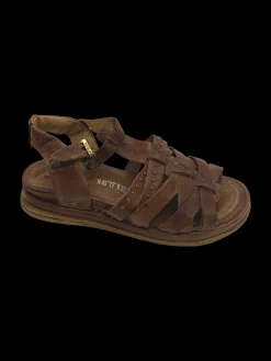 Sandali zeppa pelle donna - B60006-<As98 Outlet