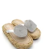 Sandalo basso donna raffia - S54 -<Strategia Hot