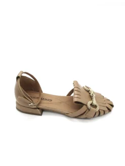 Sandalo basso pelle a gabbia Grano - ES1001X -<Elvio Zanon Hot