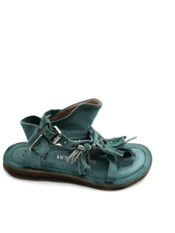 Sandalo basso pelle donna - 534010 -<AS98 Hot