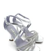 Sandalo donna 3216 Metallizzato<Albano New