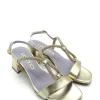 Sandalo donna 3212 Metallizzato<Albano Sale