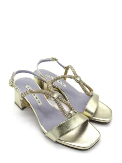 Sandalo donna 3212 Metallizzato<Albano Sale
