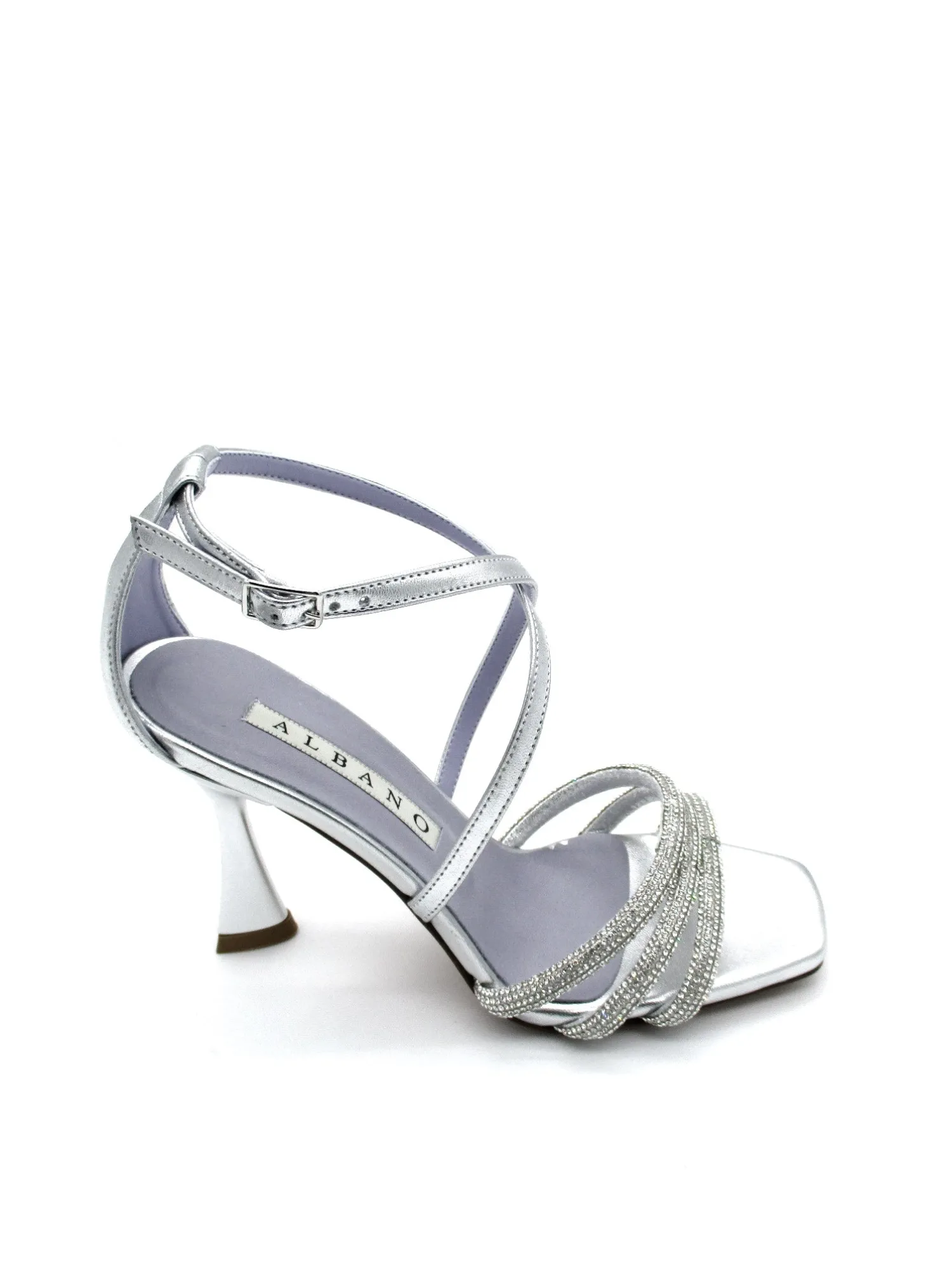 Sandalo donna 3216 Metallizzato<Albano New