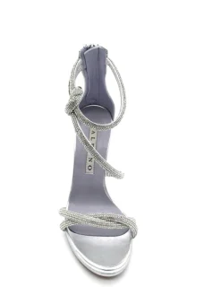 Sandalo donna 3244 Metallizzato<Albano Online