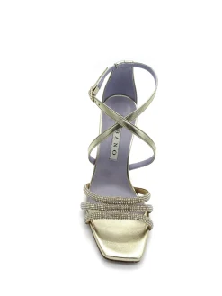 Sandalo donna 3216 Metallizzato<Albano Fashion