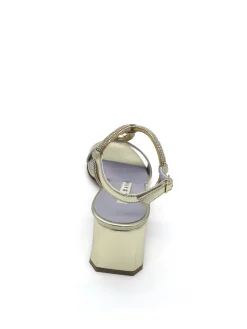 Sandalo donna 3212 Metallizzato<Albano Sale