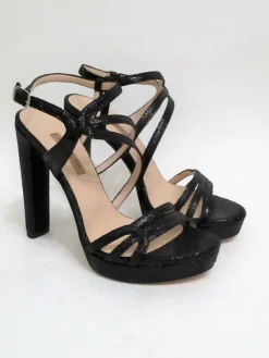 Sandalo donna 2050 lux nero<Albano Clearance