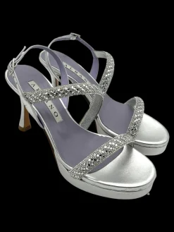 Sandalo donna Metallizzato - 5231 -<Albano Outlet