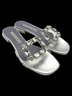 Sandalo donna Metallizzato - 5228 -<Albano Online