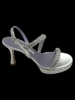 Sandalo donna Metallizzato - 5231 -<Albano Outlet