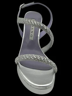 Sandalo donna Metallizzato - 5231 -<Albano Outlet