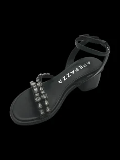 Sandalo donna Black - Sofia -<Apepazza Fashion