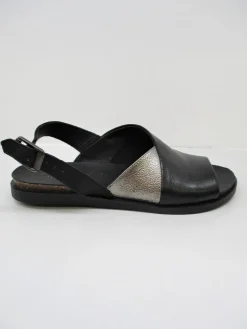 Sandalo donna pelle 6826 nero<Lilimill Clearance