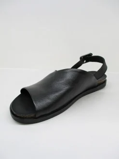 Sandalo donna pelle 6826 nero<Lilimill Clearance